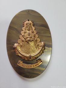 Antiguidades: Placa puerta Virgen Nuestra Señora del Rocio - Almonte